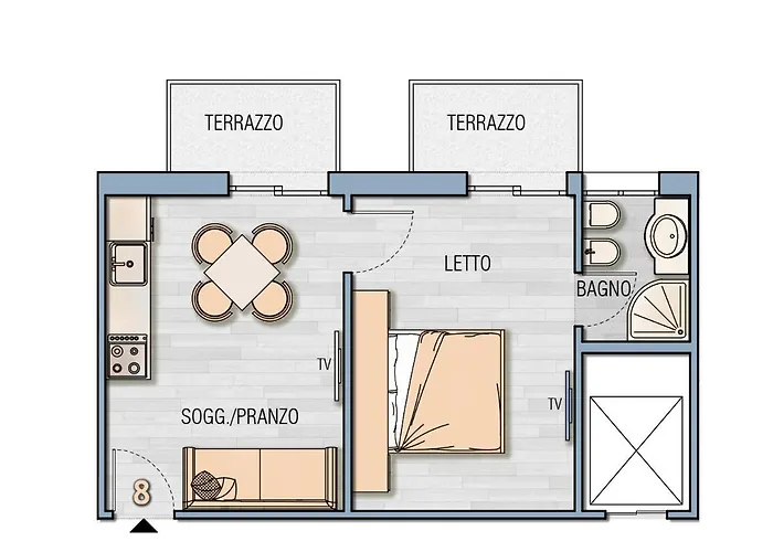 Renadoro Lägenhetshotell 3*